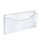 Azar Displays Clear Single Pocket Wall File w/ Pen Holder, PK2 250000 - alternate 1